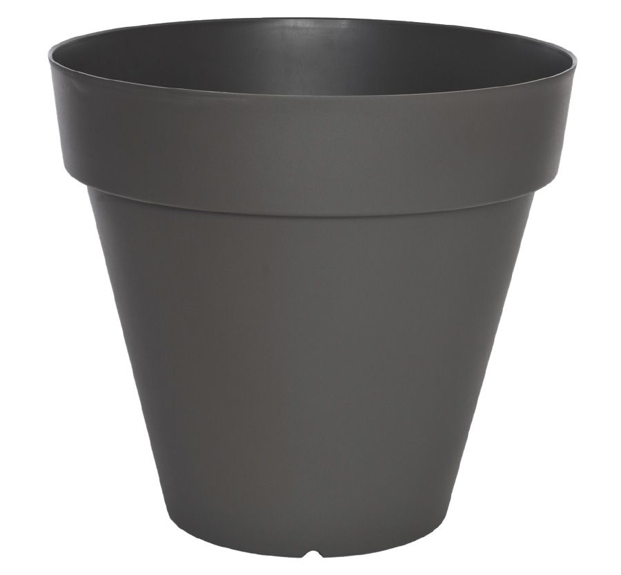 POT SOLEILLA ROND 15 GREY 5.8 X 5.3IN 1.3 L